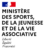 Logo partenaire Ministère des Sports